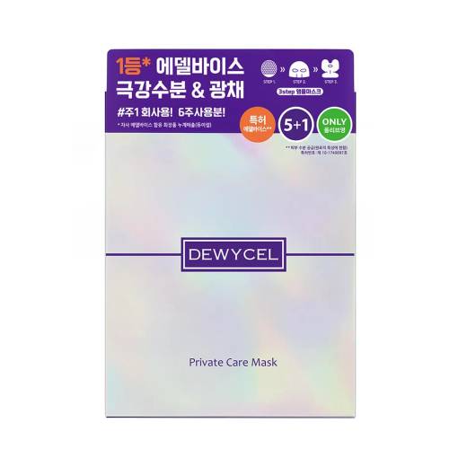 DEWY CEL Private Care Mask Sheet 5ea Set (+1ea)