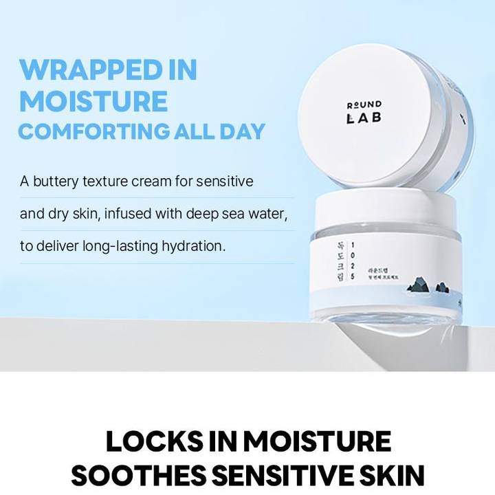 ROUND LAB 1025 Dokdo Cream 80ml + 20ml