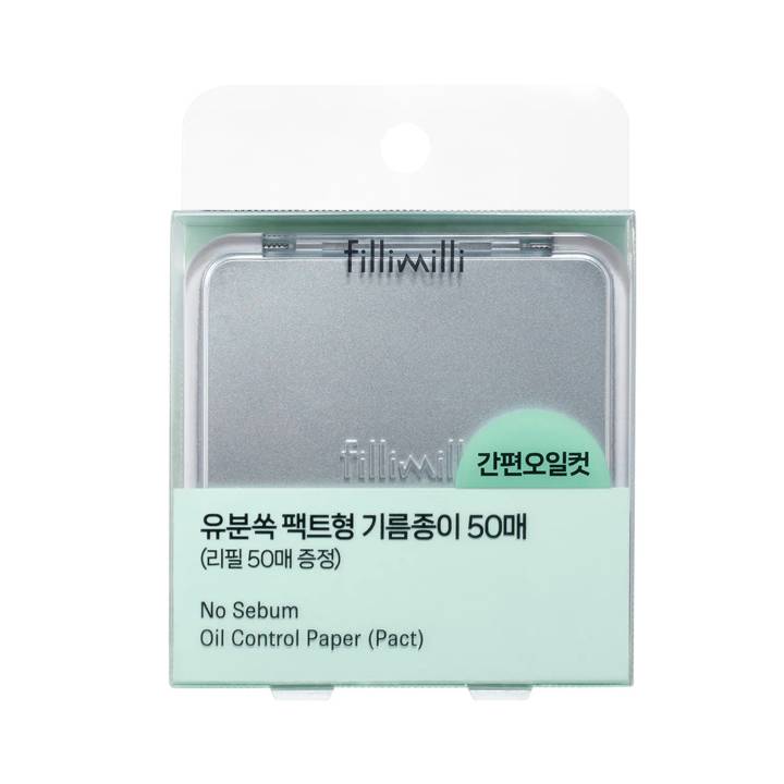 Fillimilli No Sebum Oil Control Paper (Original Product 50P+Refill 50P) (RENEWAL)