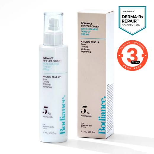 Bodiance Perfect Cover White Calming Tone Up Cream 200ml