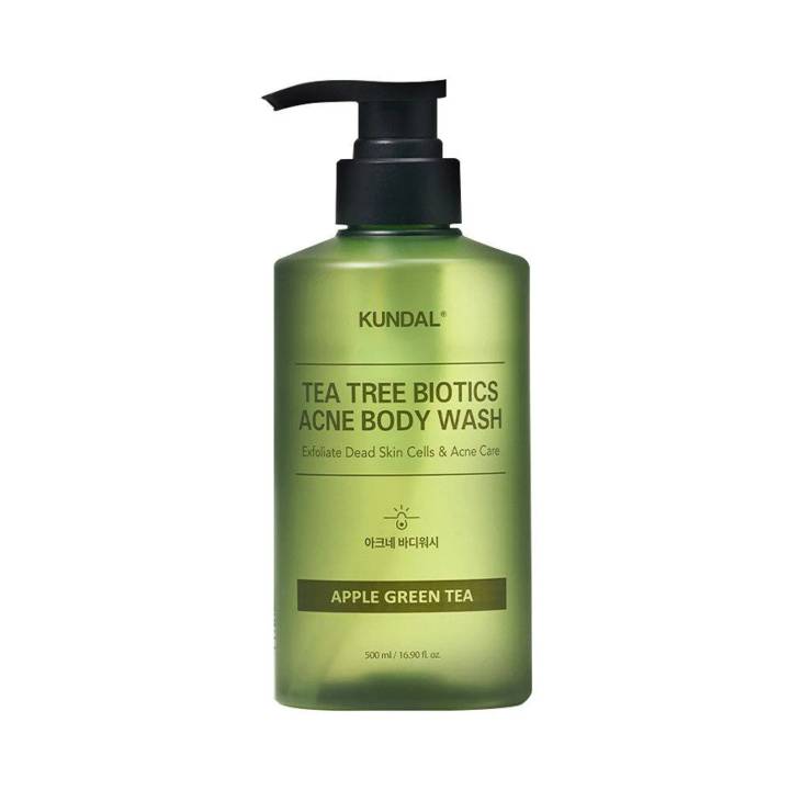 KUNDAL Tea Tree Biotics Acne Body Wash 500ml