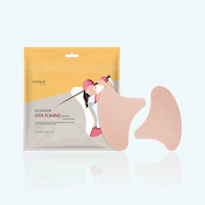 OSEQUE Outdoor Vita Toning Patch Large 10P (Pouch Type)