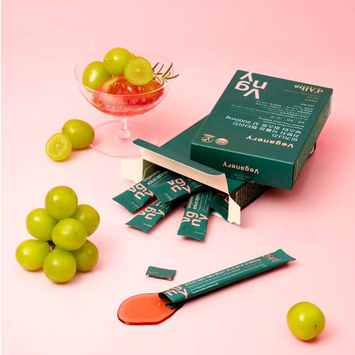Veganery by d'Alba Plant Peptide First Shot 2000mg 7 Sticks (7-day supply)
