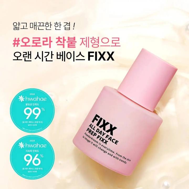 [Makeup-Gripping Serum] so natural All Day Face Prep Fixx 30ml Set (+Fixx 20ml)