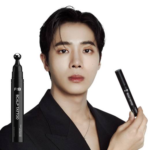 FOR:BEAU Scalp Tattoo 15g Brown Set (+Shampoo 50ml)