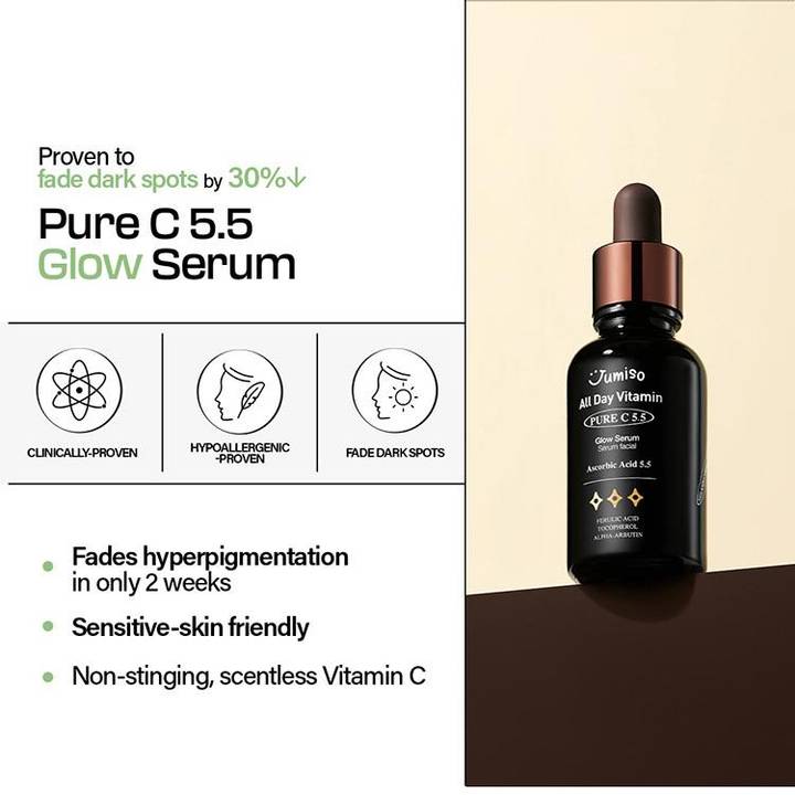 JUMISO All Day Vitamin Pure C 5.5 Glow Serum 30mL