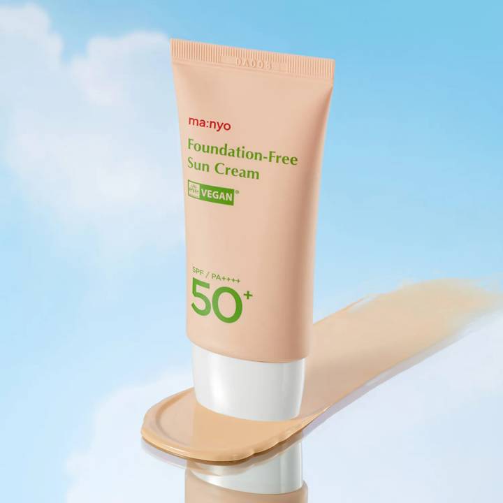 manyo Foundation-Free Sun Cream 50mL