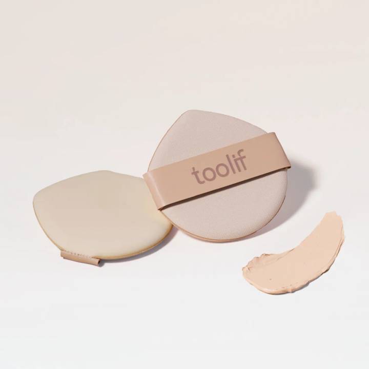 TOOLIF Matte Blur Cushion Puff 5P
