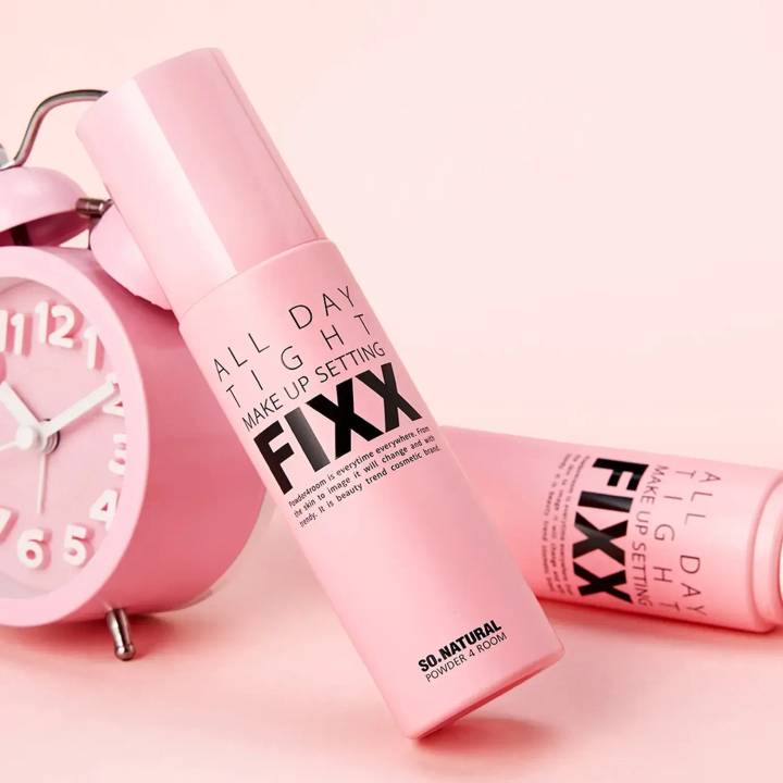 [No.1 Setting Spray] so natural All Day tight Make Up Setting Fixx 100ml (No-gas Type) Double Set