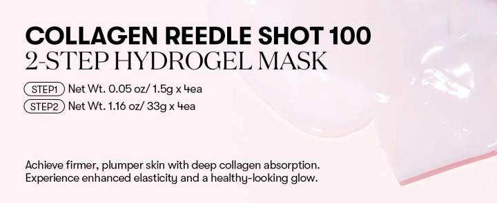VT Collagen Reedle shot 100 2-Step Hydrogel Mask 10 Sheets