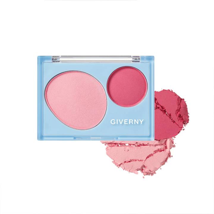 Giverny Fluffy Dual Blusher 4 Colors