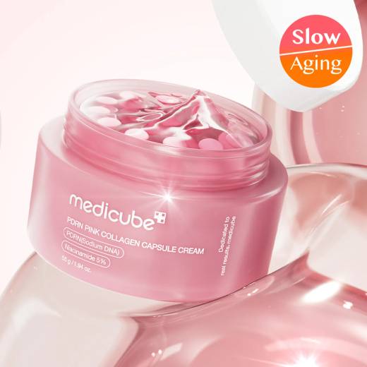 medicube PDRN Pink Collagen Capsule Cream 55g Set (+4.5g*2ea)