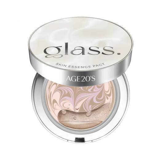 AGE 20’s Glass Skin Essence Pact Glow Refill Set