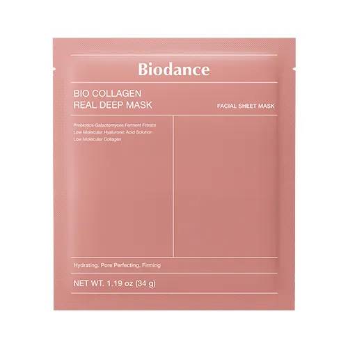 BIODANCE Real Deep Mask 7ea Set 2 Options (Collagen/Ceranol) (+Caviar PDRN Dual Gel Toner Pad 10P)