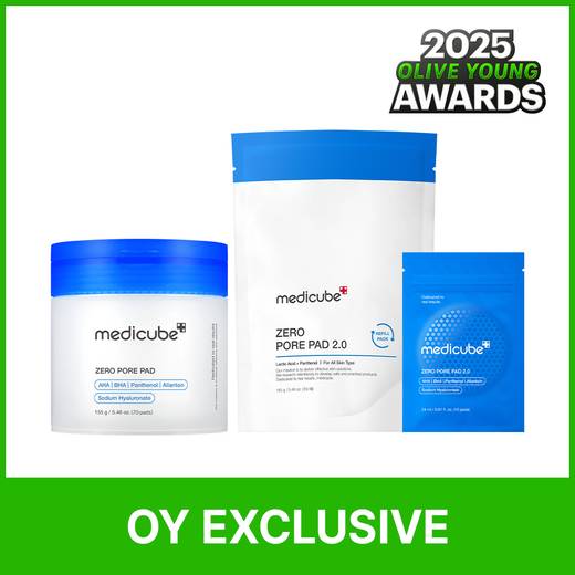 ★2025 Awards★ medicube Zero Pore Pad 2.0 70P Limited Set (+Refill 70P+30P)