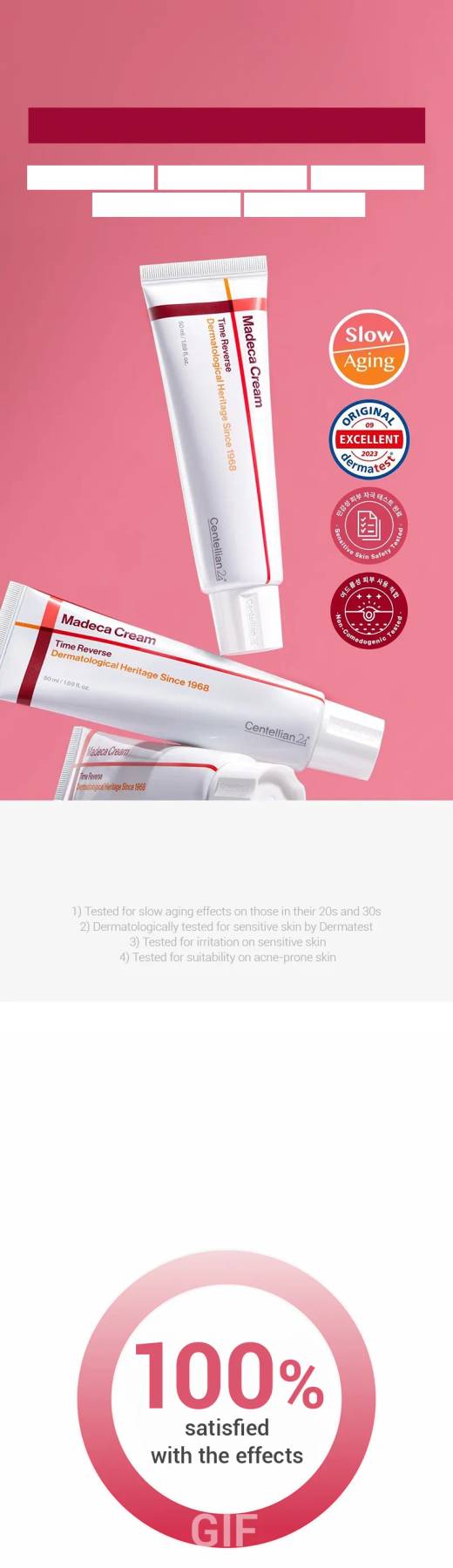 Centellian24 Madeca Cream Time Reverse 50ml Triple Set