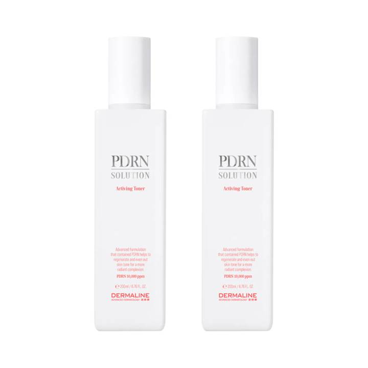 DERMALINE PDRN Solution Activing Toner 200ml Double Set