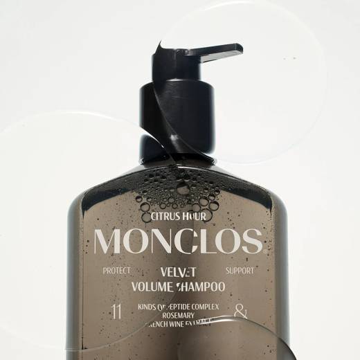 MONCLOS Velvet Volume Shampoo 500ml Set (+Treatment 7ml*3ea)