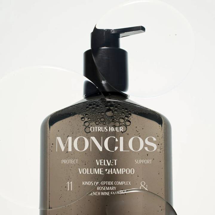 MONCLOS Velvet Volume Shampoo 500ml Set (+Treatment 7ml*3ea)