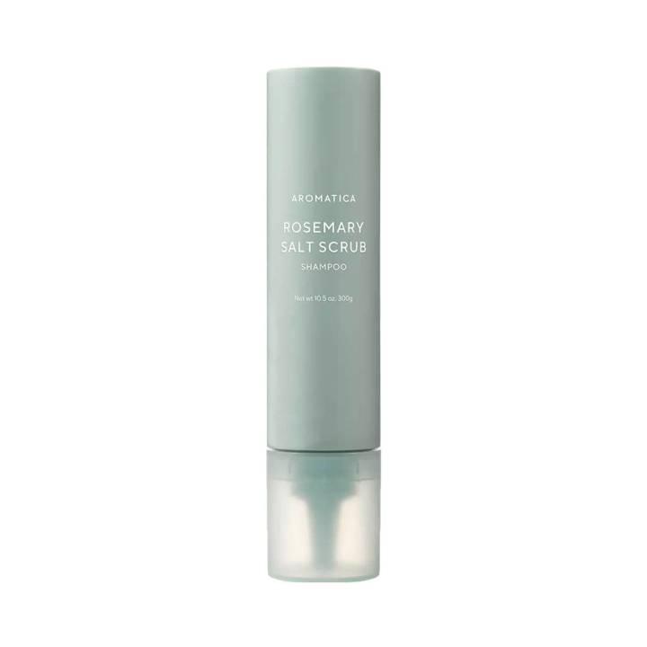 AROMATICA Rosemary Salt Scrub Shampoo 300g Special Set (+Conditioner 100mL)