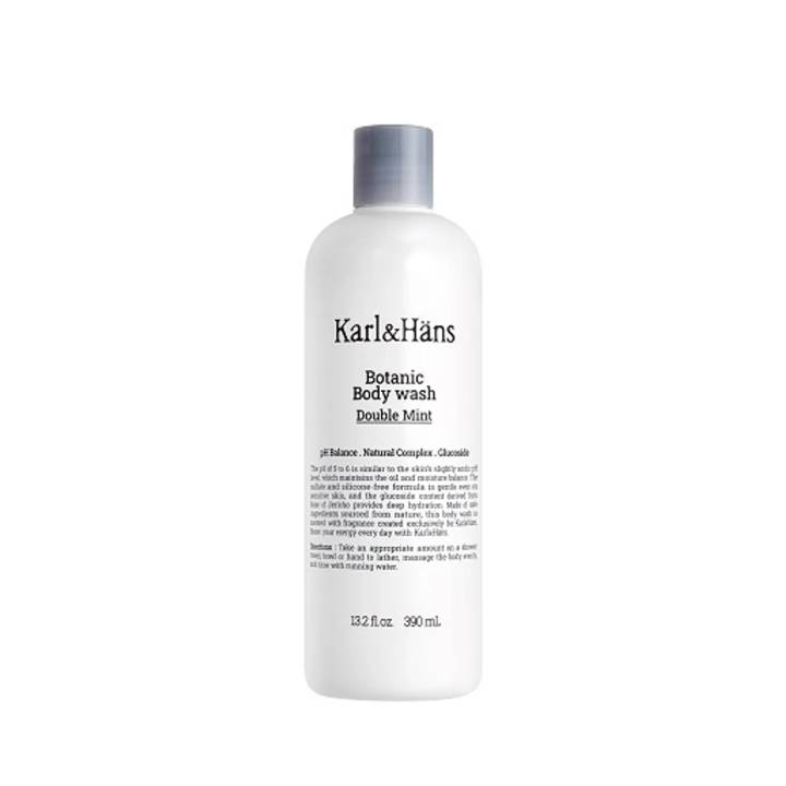 Karl&Hans Botanic Body Wash Double Mint 390ml