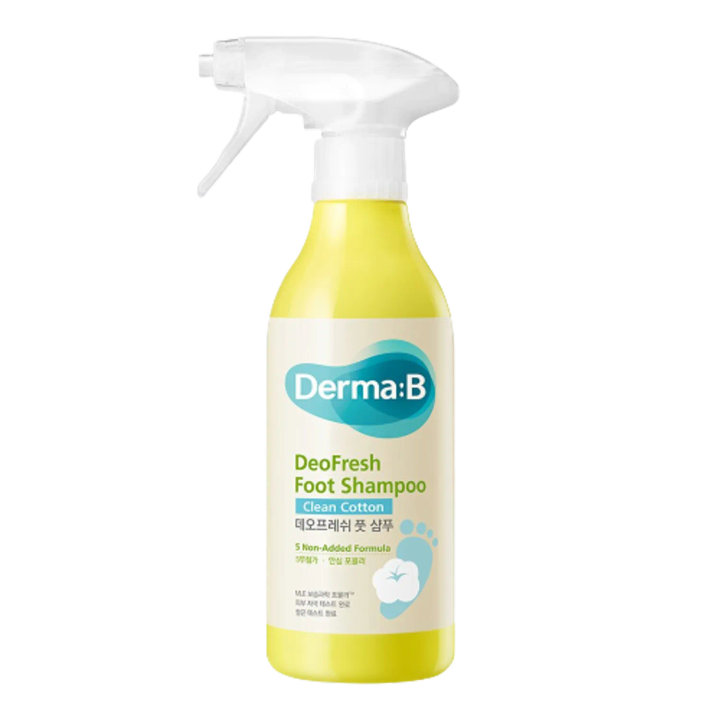 Derma B DeoFresh Foot Shampoo #Clean Cotton 400mL