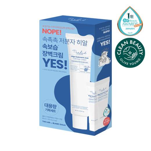 THE LAB by blanc doux Oligo Hyaluronic Acid Calming+ Cream 80ml Special Set
