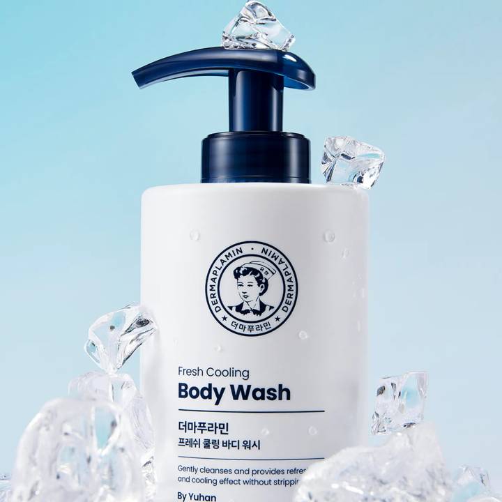 Dermaplamin Fresh Cooling Body Wash 500ml