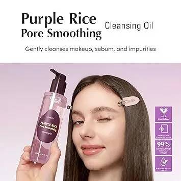 EQQUALBERRY Purple Rice Pore Pack Cleansing Oil 200ml