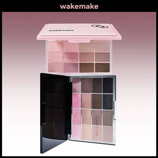[HELLO KITTY] WAKEMAKE Soft Blurring Eye Palette (4 Options)