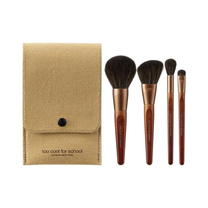 too cool for school Artist Vegan Brush Kit