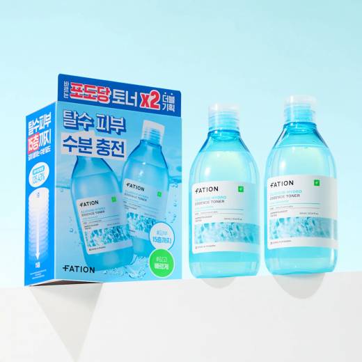 FATION Glucose Hydro Essence Toner 300ml Double Pack (+300ml)