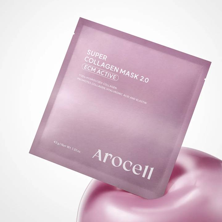 AROCELL Super Collagen Mask 2.0 ECM Active 1ea