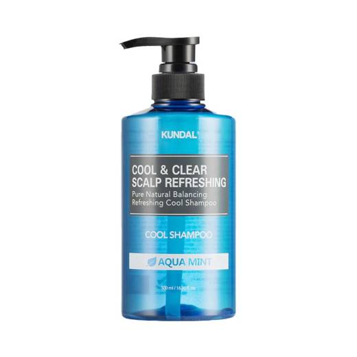 KUNDAL Cool & Clear Scalp Refreshing Cool Shampoo 500ml #Aqua Mint