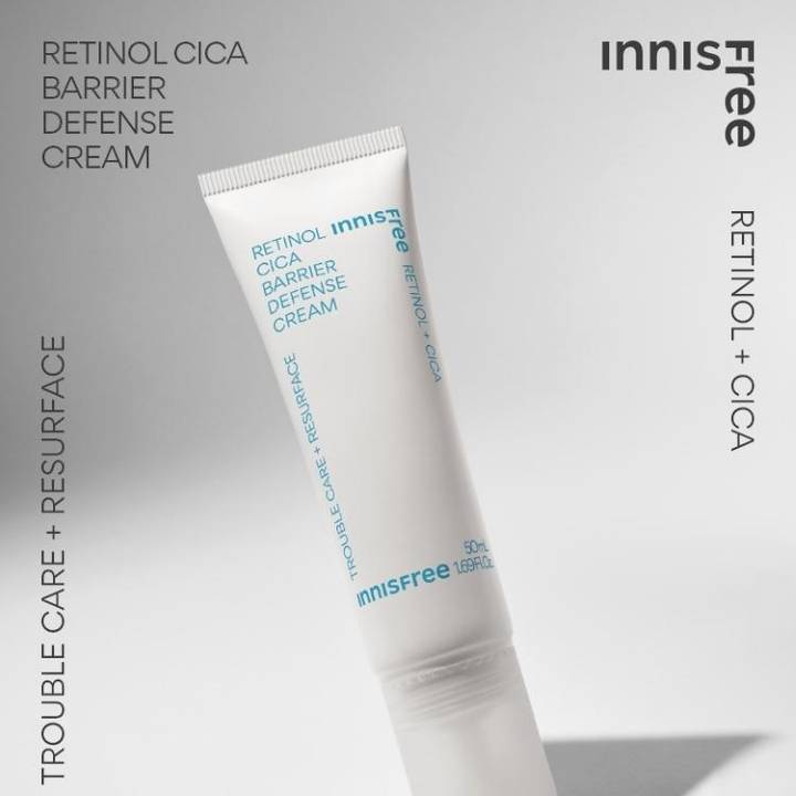 INNISFREE Retinol Cica Barrier Defense Cream 50ml Set (+10ml*3ea)