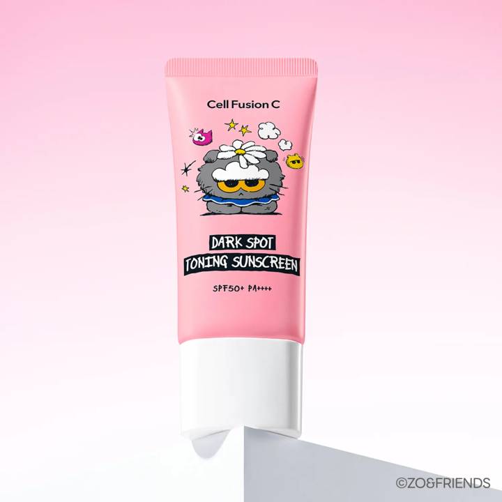 [ZO&FRIENDS EDITION] Cell Fusion C Dark Spot Toning Sunscreen Twin Pack 35ml+35ml(+10ml+Keyring)