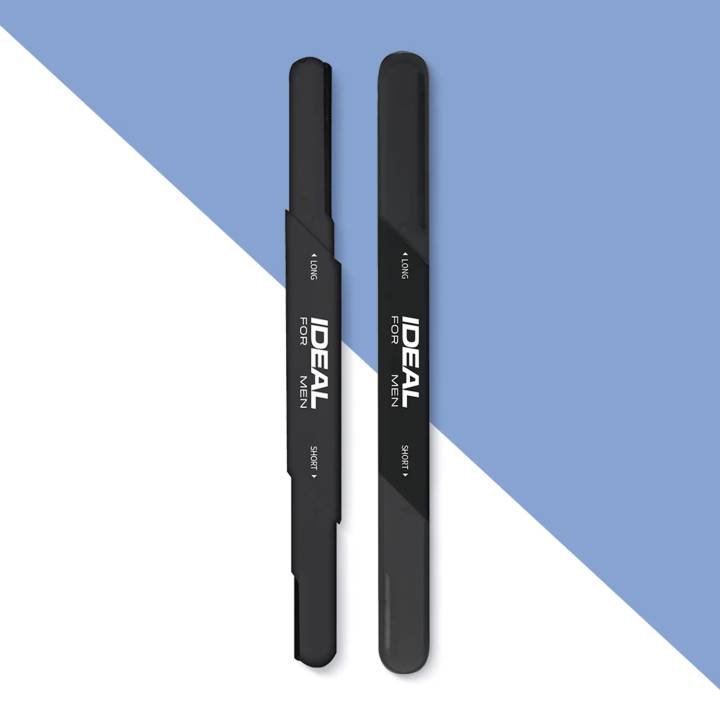Ideal for Men 2 in 1 Eyebrow Razor 2ea