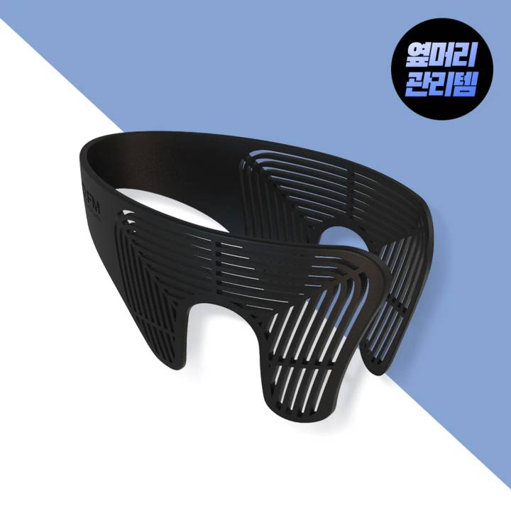 Ideal For Men Side Hair Fixed Band