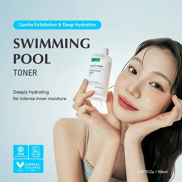 EQQUALBERRY Swimming Pool Toner 155ml