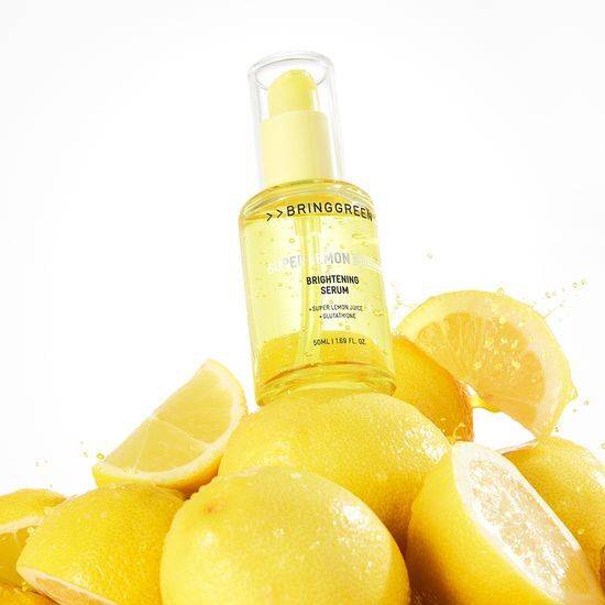 BRINGGREEN Super Lemon Glutathione Brightening Serum 50ml Set (+Activator 3g)