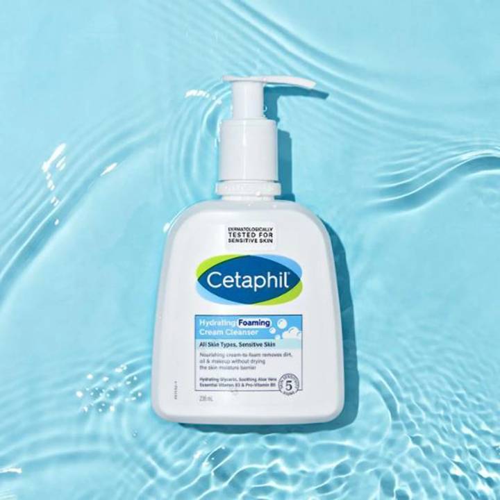 Cetaphil Hydrating Foaming Cream Cleanser 236ml