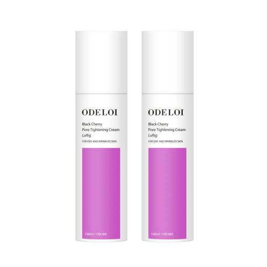 ODELOI Black Cherry Pore Tightening Cream Luftig 100ml double set
