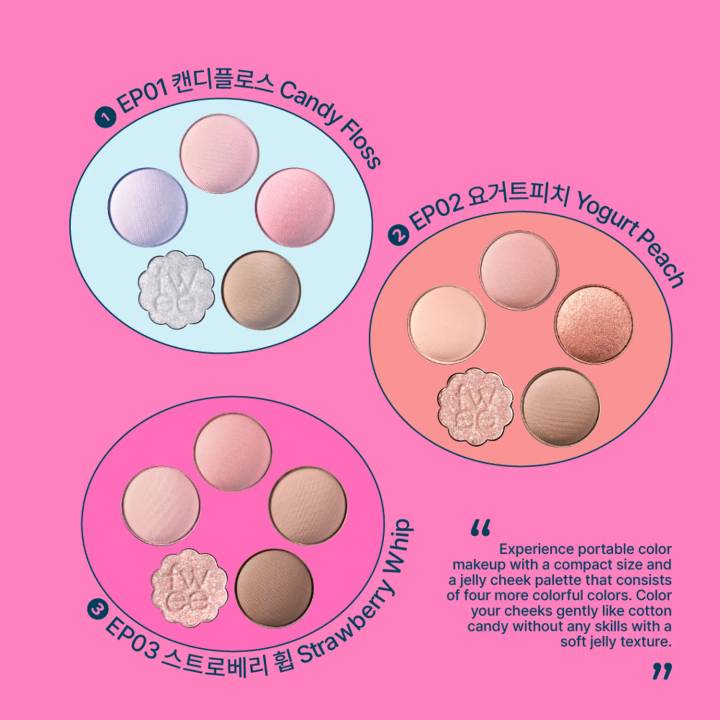 Fwee Pocket Eye Palette (4 Options)