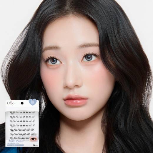 Ollio No-glue Lash [Multi PACK Plus] (8/9/10/11mm) 56pcs