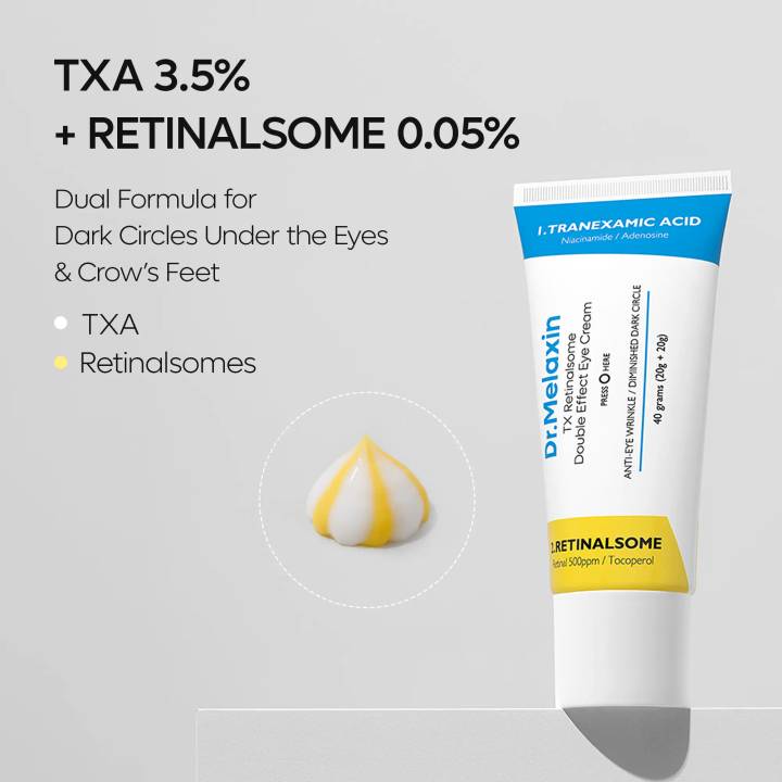 Dr.Melaxin TX-Retinalsome Double Effect Eye Cream 40g