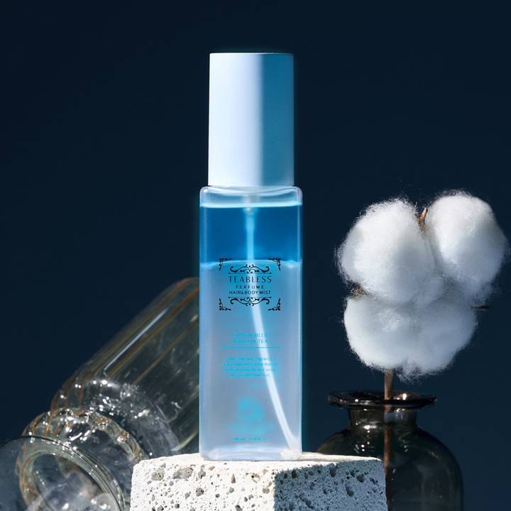 Teabless Cotton Blue Mallow Tea Perfume Hair & Body Mist 100ml