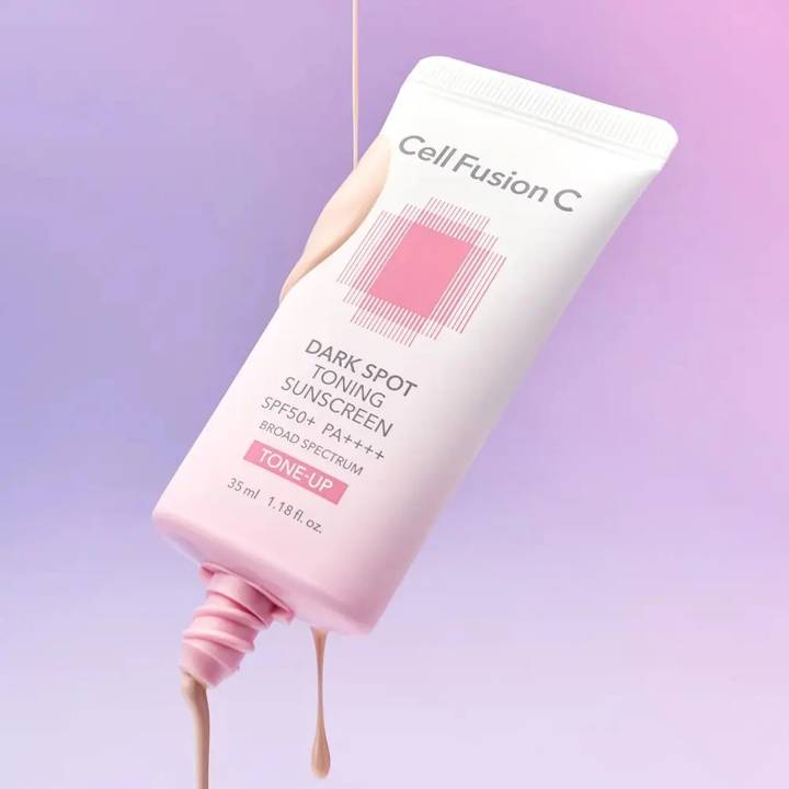 Cell Fusion C Dark Spot Toning Sunscreen 35ml Triple Set