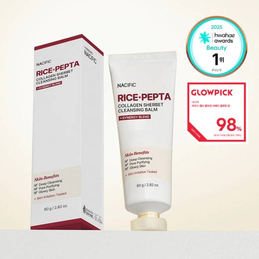 NACIFIC Rice Pepta Collagen Sherbet Cleansing Balm 80g