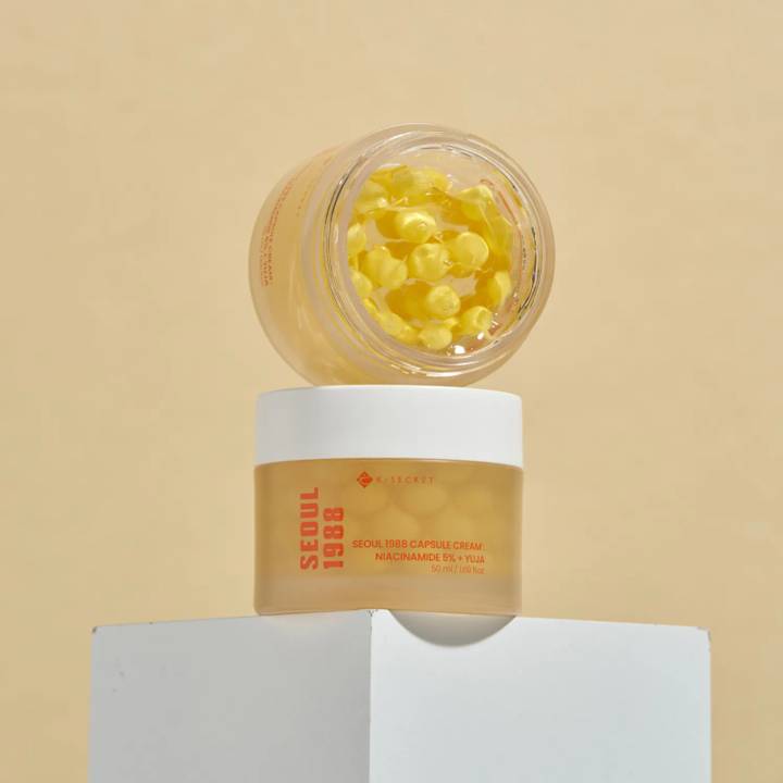 KSECRET Seoul 1988 Capsule Cream: Niacinamide 5%+Yuja 50ml