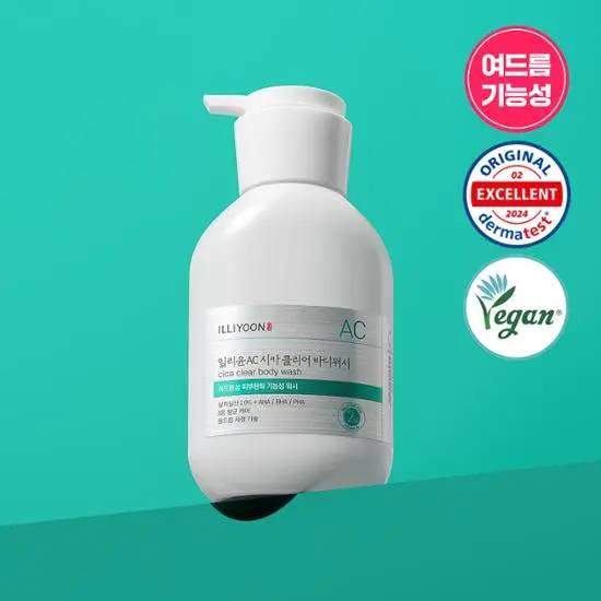 ILLIYOON Cica Acne Clear Body Wash 400mL